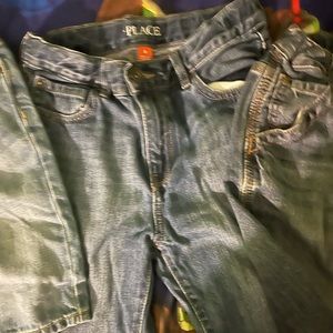 3 pairs of denim shorts size 7 and 8 gently used